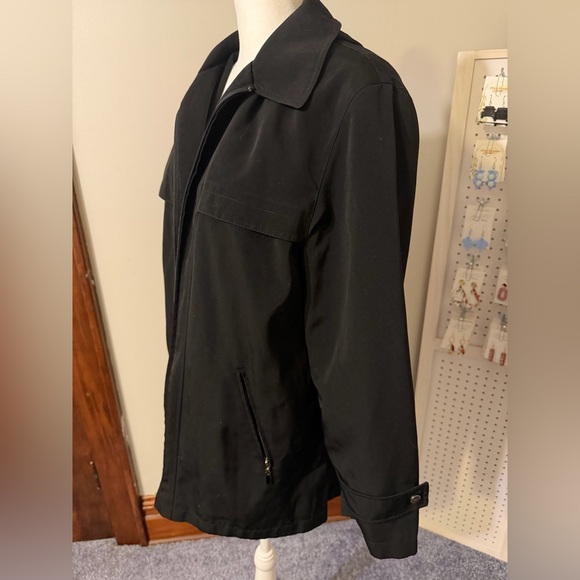 Gallery Women’s Black Wind/Raincoat - Picture 2 of 6